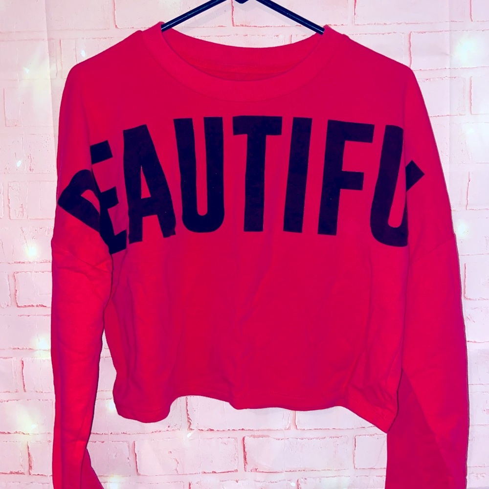 SoHo NY Crop Top Sweatshirt